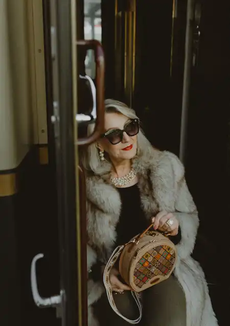 Photoghraphie de Anna Bielientsova: train de la belle époque