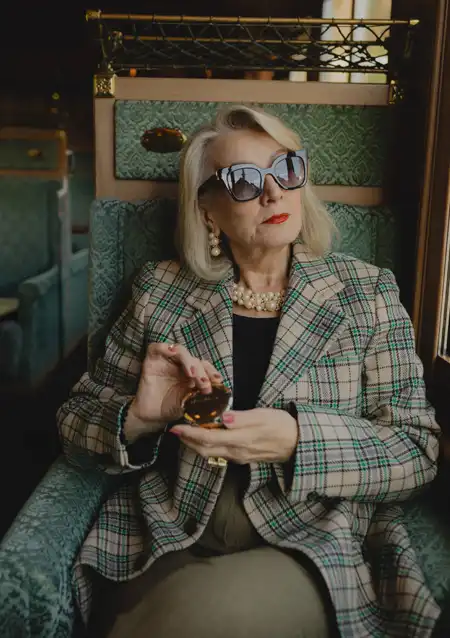 Photoghraphie de Anna Bielientsova: train de la belle époque