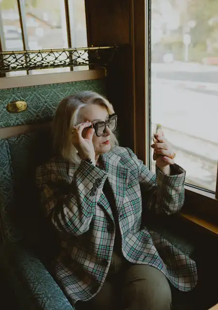 Photoghraphie de Anna Bielientsova: train de la belle époque