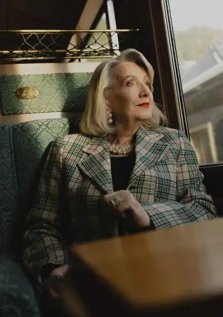 Photoghraphie de Anna Bielientsova: train de la belle époque