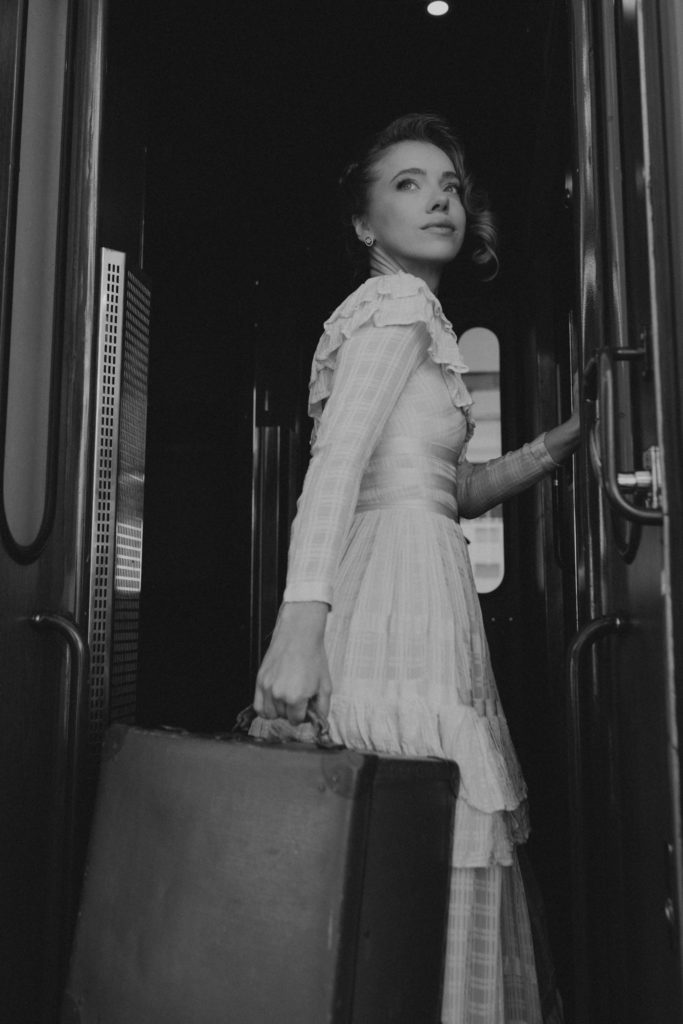 Photoghraphie de Anna Bielientsova: train de la belle époque