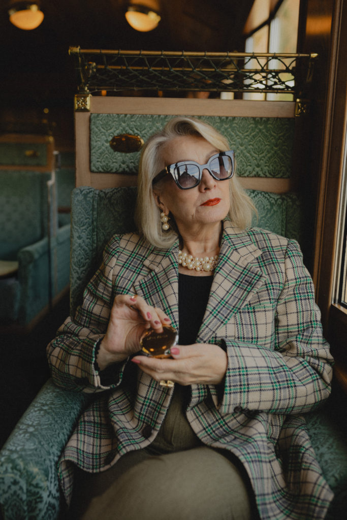 Photoghraphie de Anna Bielientsova: train de la belle époque